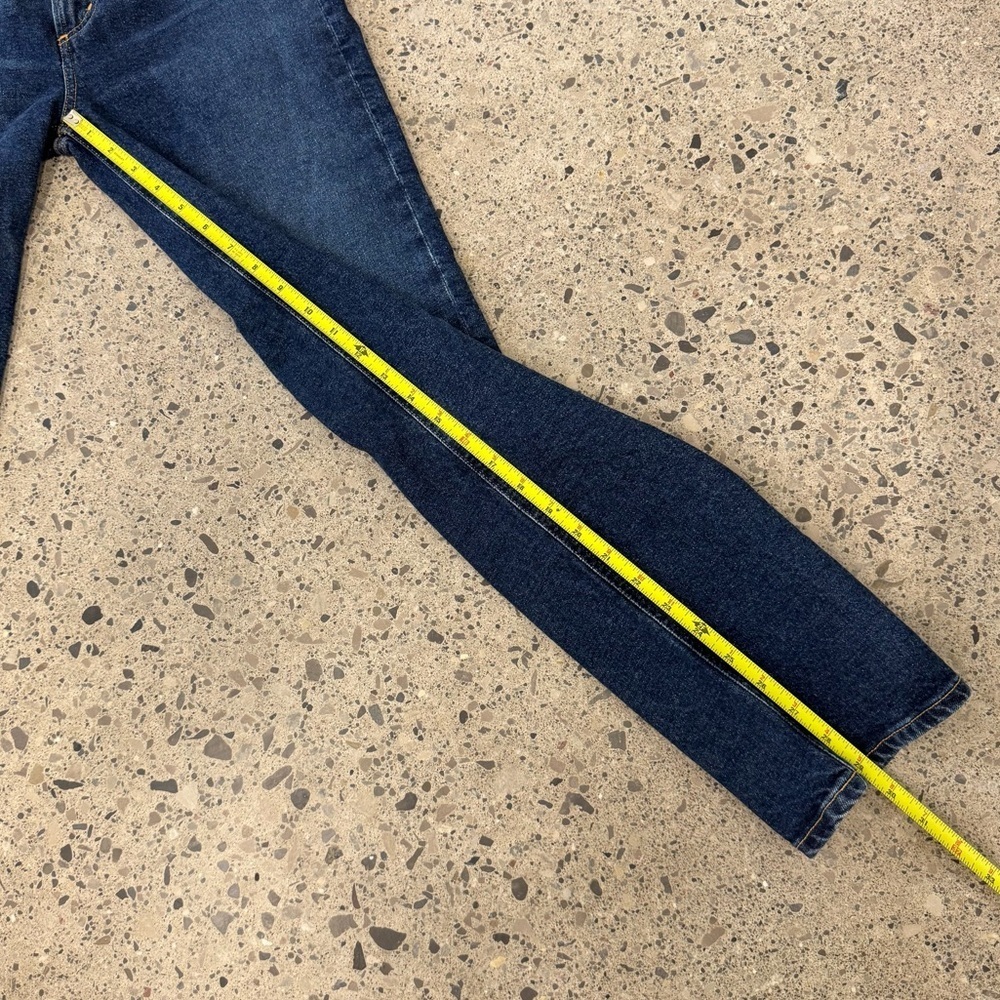 Citizens Of Humanity Daphne Straight Leg Denim Jean - Dark Blue - Size 24 - NWOT - Picture 6 of 11